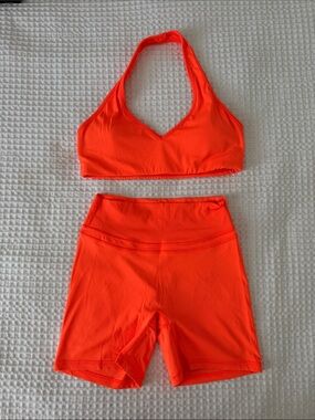 PARAGON Bright Orange Activewear Top